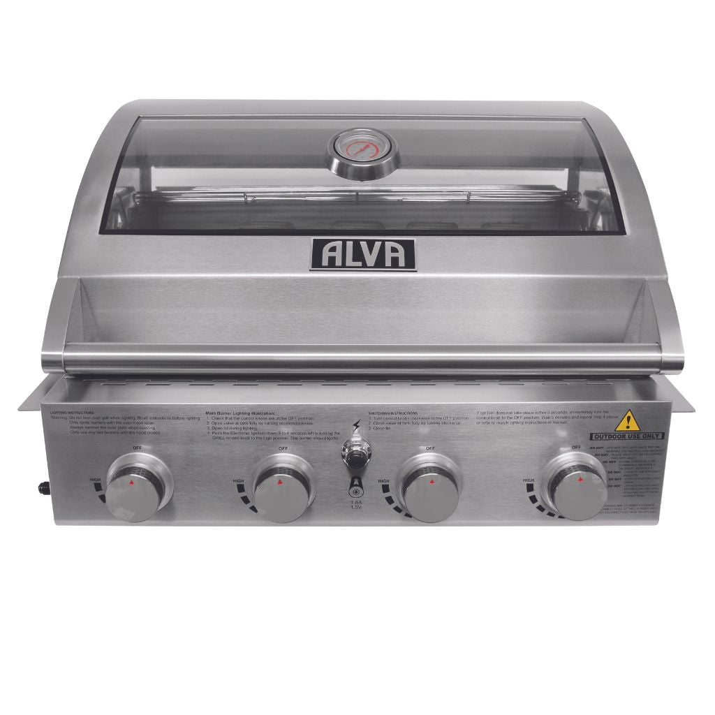 Alva Mojave 4-Burner Drop-In Gas BBQ | GSS4BTT
