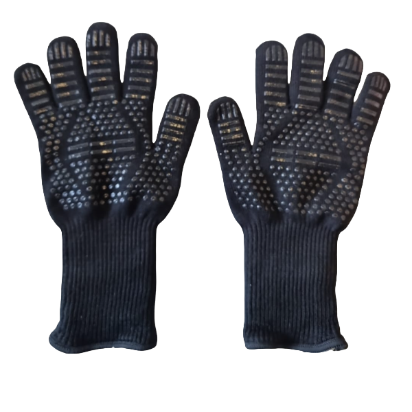 Master Grill Heat Resistant (500°C) Gloves with Silicone