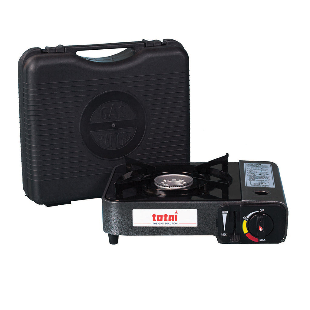 TOTAI PORTABLE CARTRIDGE GAS STOVE (With Carry Bag) - www.onlinebraaishop.co.za
