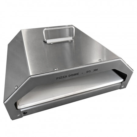 Single Square Pizza Dome with Ceramic Stone | TP20991