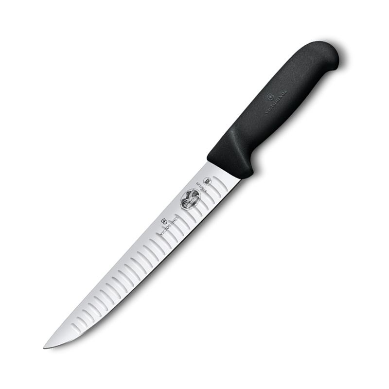 SE 20cm Victorinox Fibrox Slicing Knife Fluted | V5.5523.20