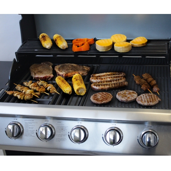 Alva Finesse 5 Burner BBQ with Side Burner