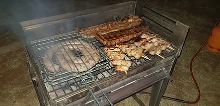 Madkon 600S Stainless Steel Braai with Grid & Bag - www.onlinebraaishop.co.za
