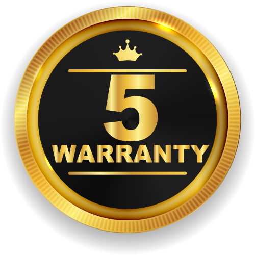 5 Year Warranty-1500