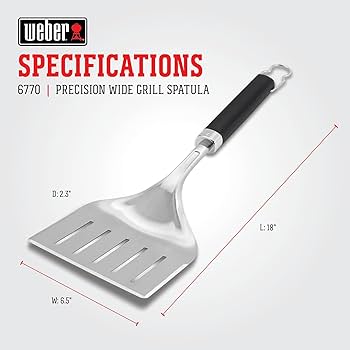 Weber Precision Wide Grill Spatula | 6762 - Image 2