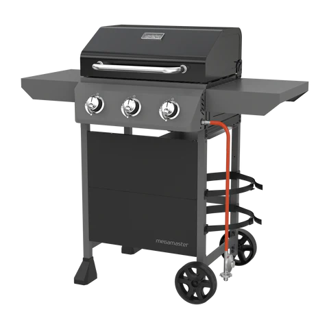 Megamaster Onyx Series 3 Burner Patio Gas Braai | 720-1094