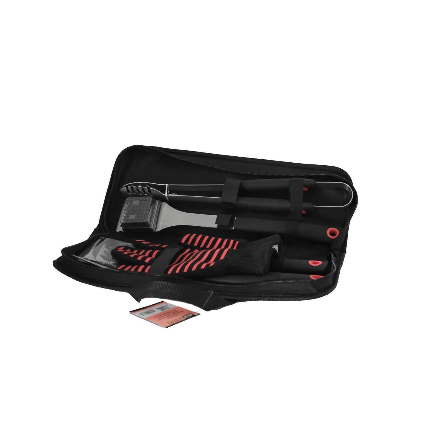 Alva 5PC BBQ Tool Set in Case (Fork / Brush / Tongs / Lifter / Glove) - www.onlinebraaishop.co.za