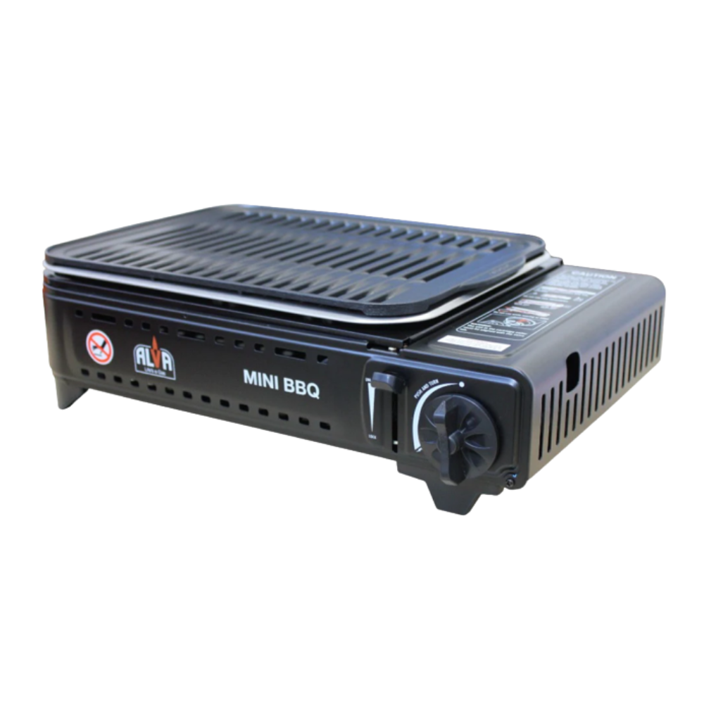 Alva Mini BBQ Braai with Free Travel Case - Butane Canister - www.onlinebraaishop.co.za