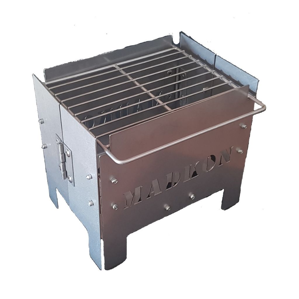 Madkon Stainless Steel Bike Braai - www.onlinebraaishop.co.za