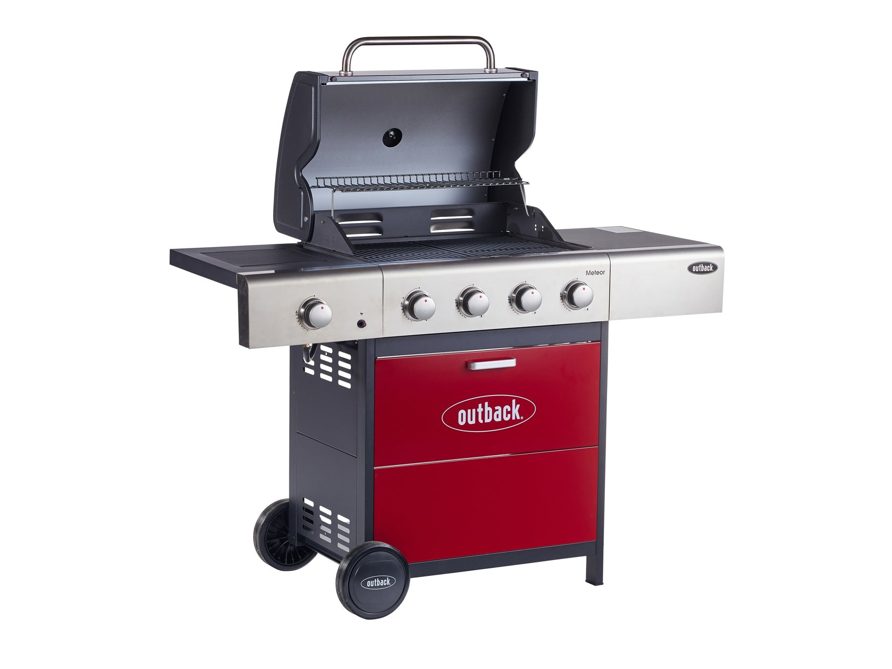 Outback Meteor 4 Burner Gas - www.onlinebraaishop.co.za