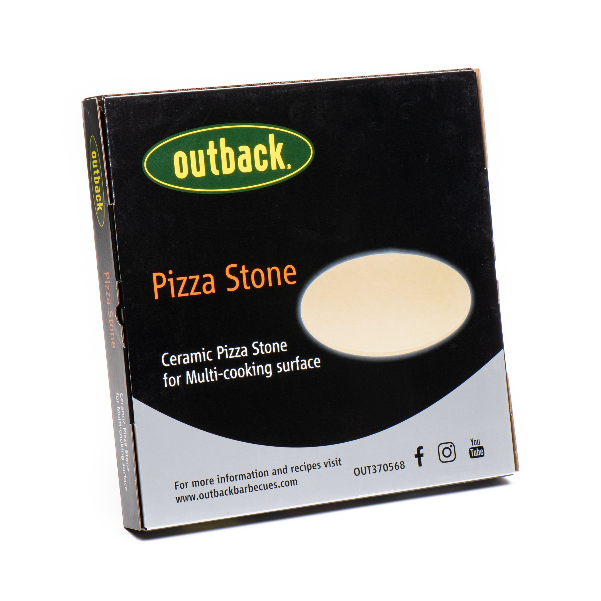 MCS - CERAMIC PIZZA STONE | OUT370568 - www.onlinebraaishop.co.za