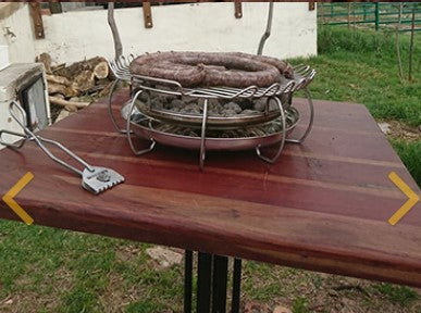Bonbraai Stainless Steel Table Top Braai - www.onlinebraaishop.co.za