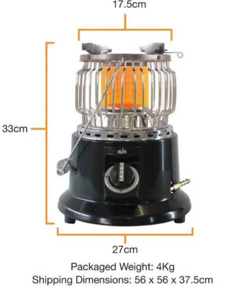 Alva's 2-in-1 Portable heater & cooker. - Image 4