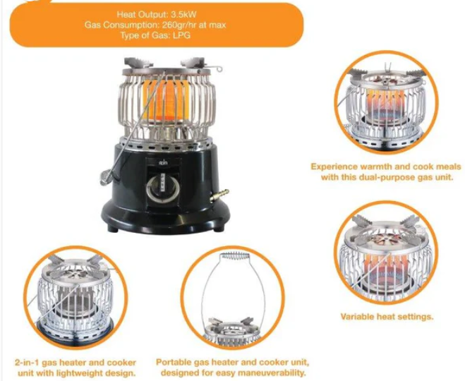 Alva's 2-in-1 Portable heater & cooker. - Image 6