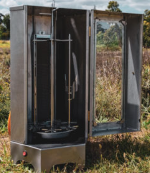 Vertical Spit Gas Grill - Stainless Steel | Cam02 - www.onlinebraaishop.co.za