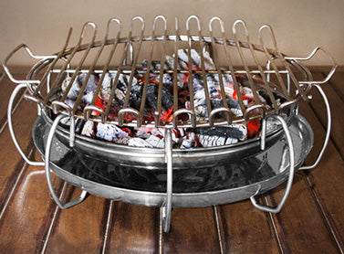 Bonbraai Stainless Steel Table Top Braai - www.onlinebraaishop.co.za