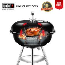 Weber Compact Kettle 47cm Black | 1221004 - www.onlinebraaishop.co.za