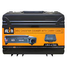 Alva Mini BBQ Braai with Free Travel Case - Butane Canister - www.onlinebraaishop.co.za