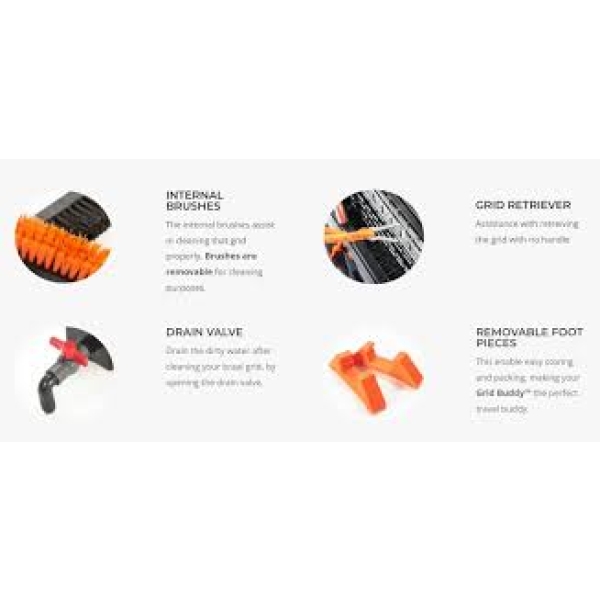 Grid Buddy Braai Grill Cleaner - Various Sizes - www.onlinebraaishop.co.za