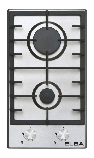 ELBA 30CM DOMINO GAS HOB STAINLESS STEEL