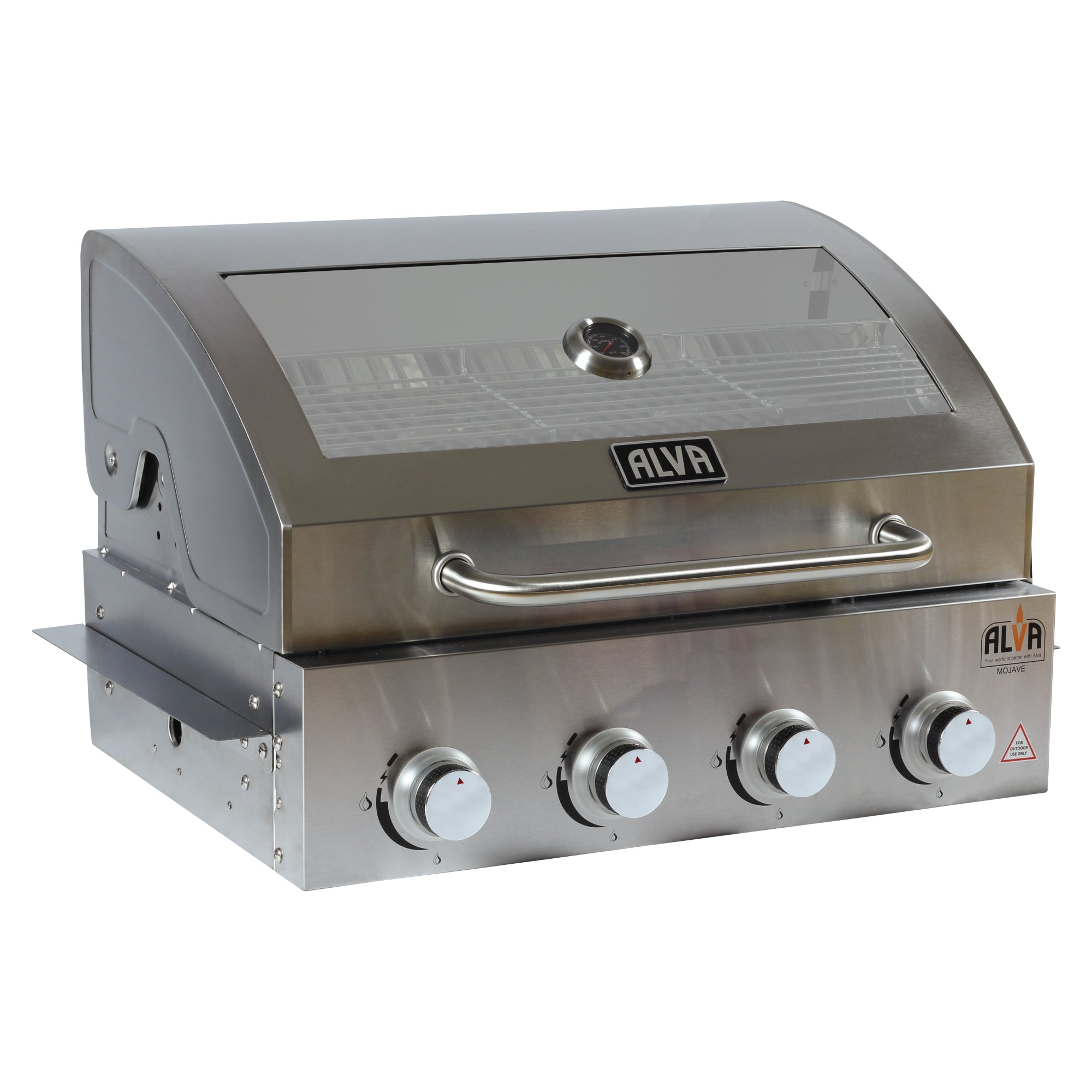 Alva Mojave 4-Burner Drop-In Gas BBQ | GSS4BTT - www.onlinebraaishop.co.za