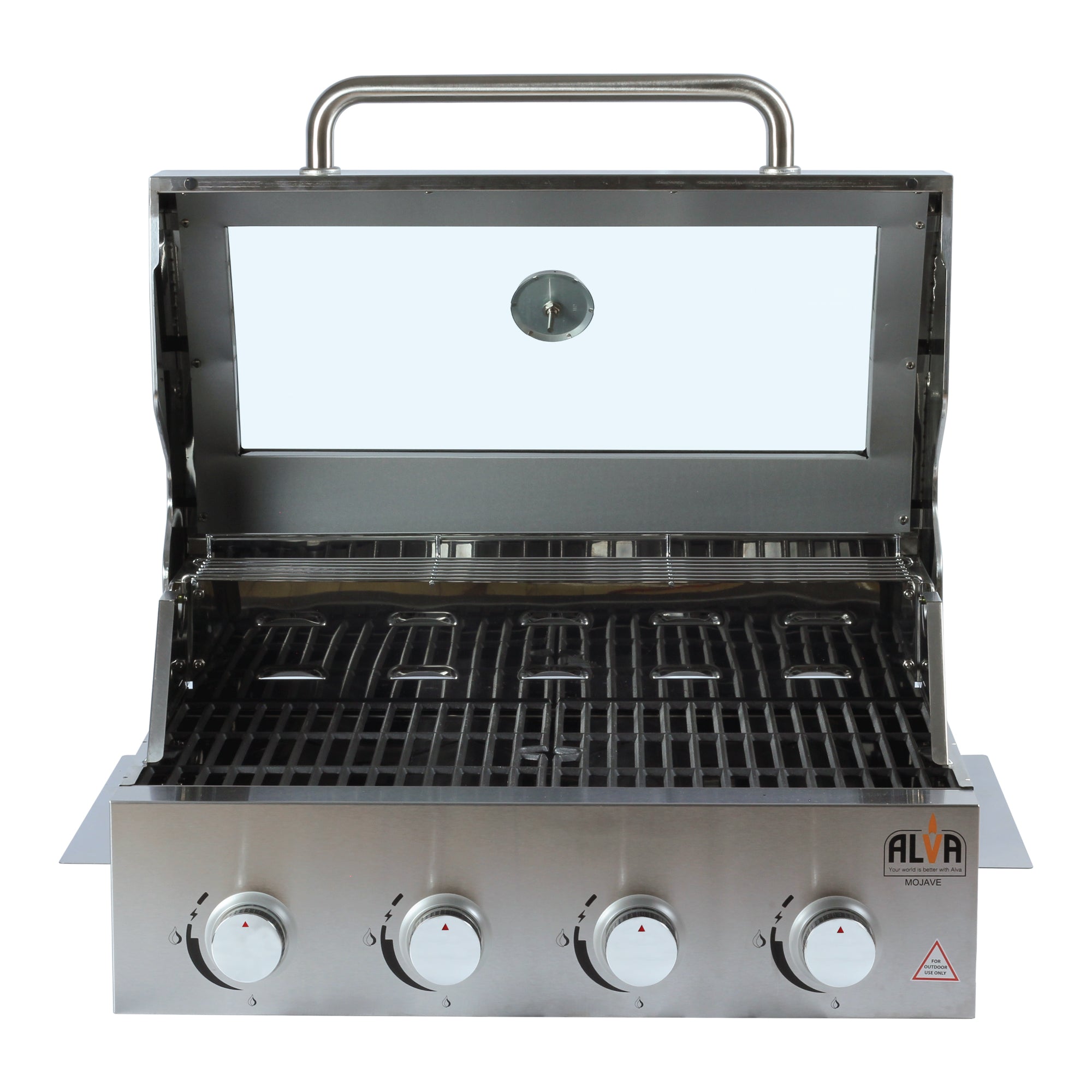 Alva Mojave 4-Burner Drop-In Gas BBQ | GSS4BTT - www.onlinebraaishop.co.za