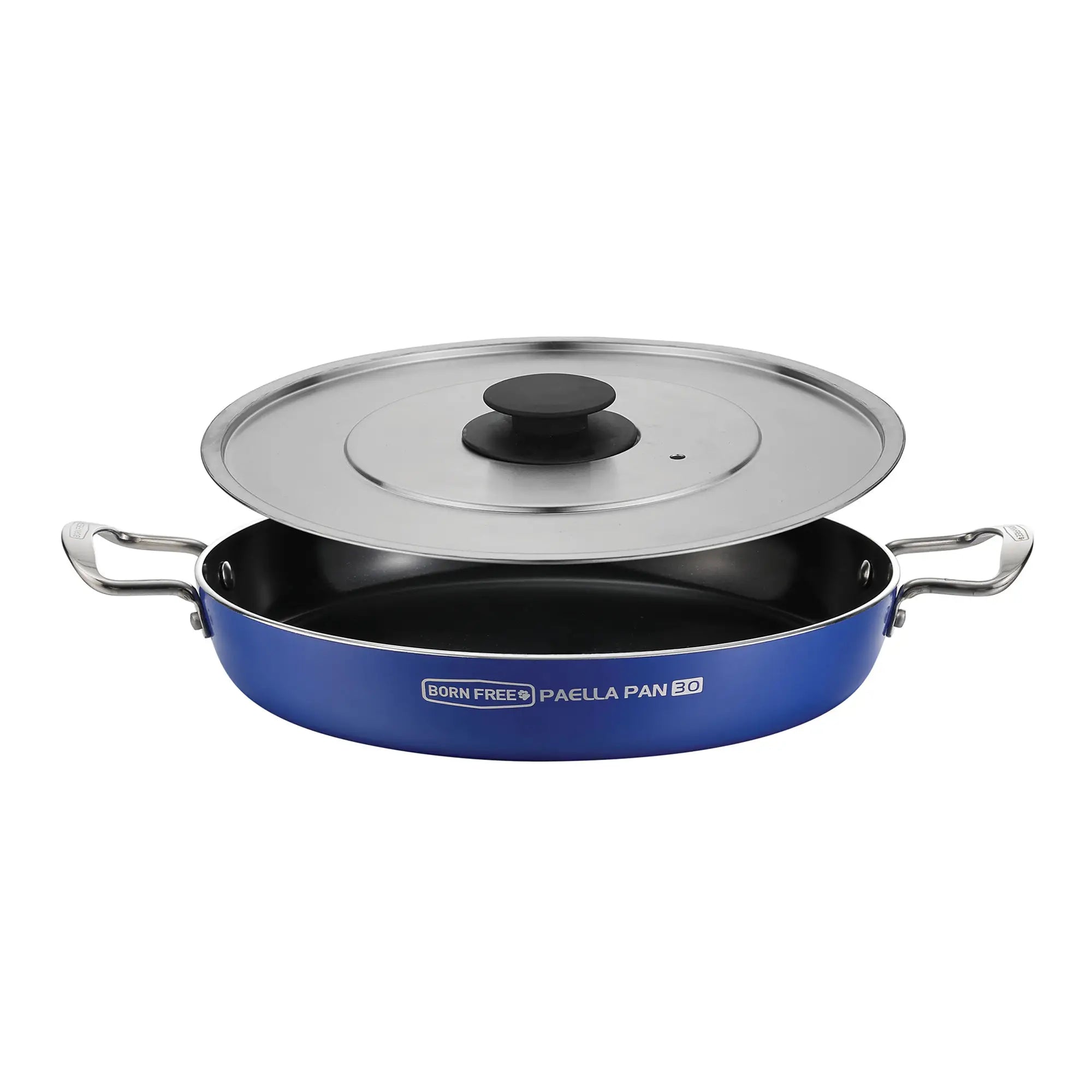 Born Free 28cm Paella Pan With Lid by CADAC | 8635