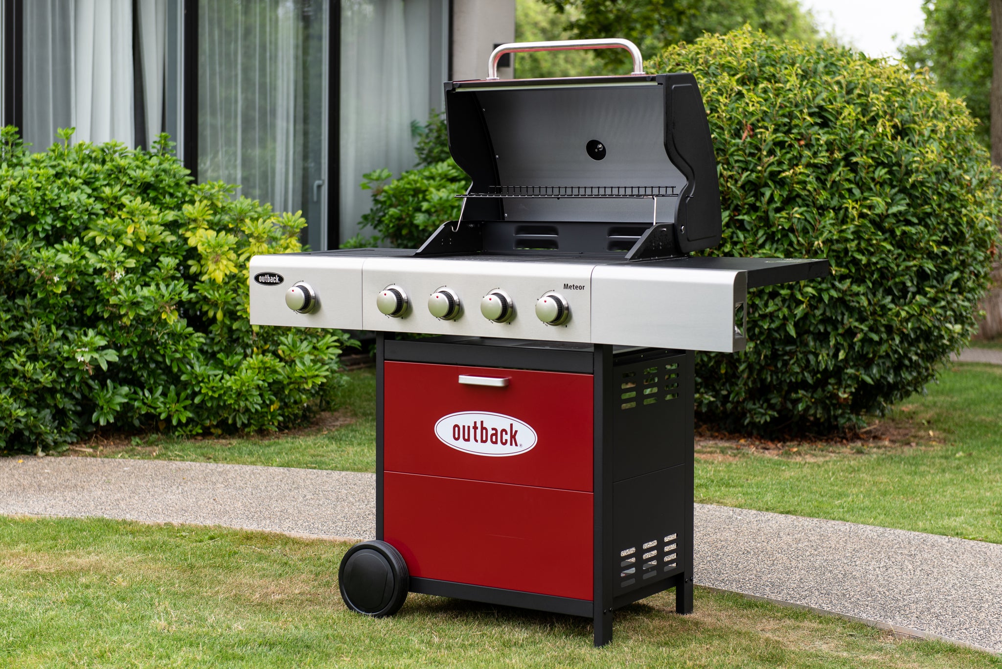Outback Meteor 4 Burner Gas - www.onlinebraaishop.co.za