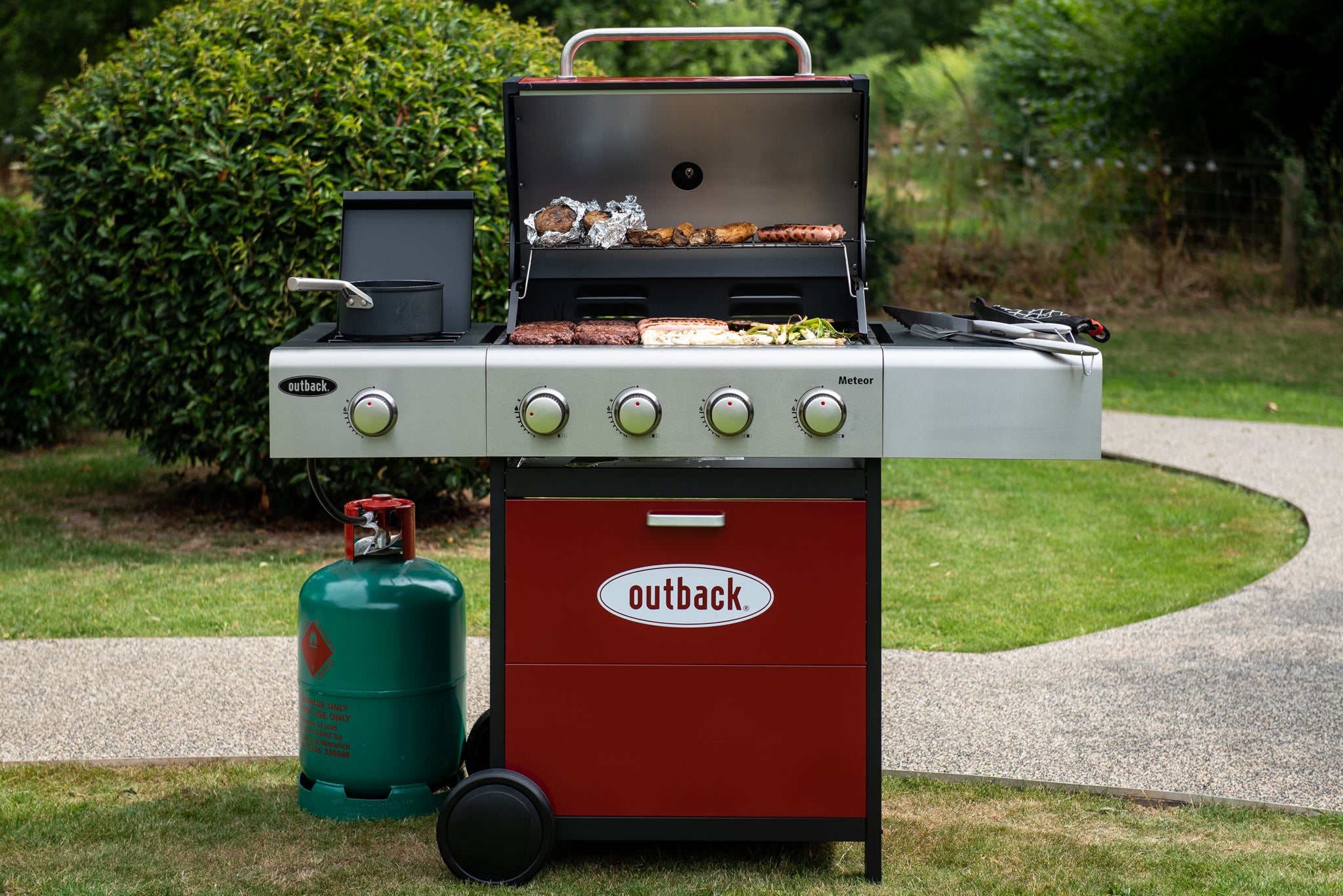 Outback Meteor 4 Burner Gas - www.onlinebraaishop.co.za