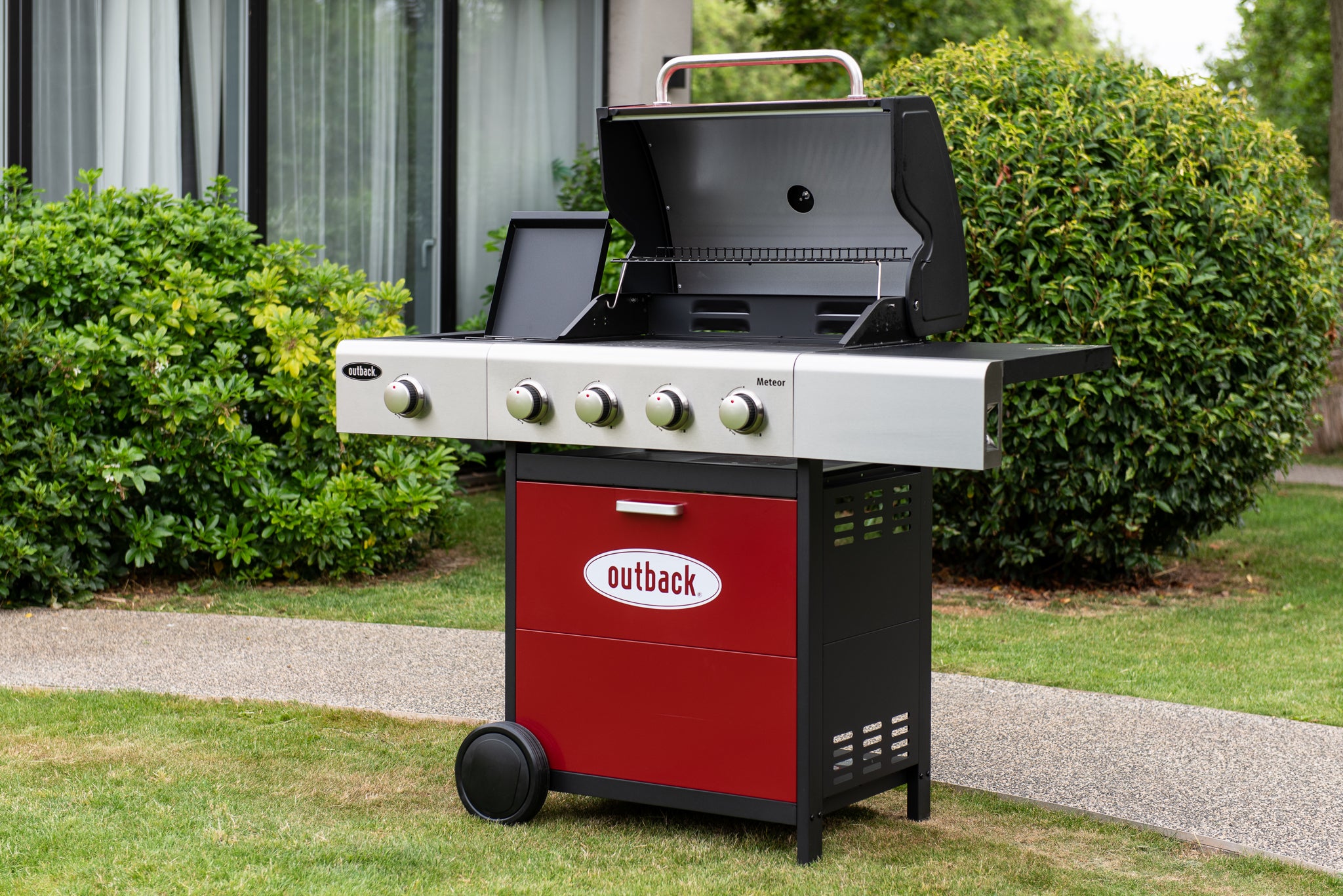 Outback Meteor 4 Burner Gas - www.onlinebraaishop.co.za