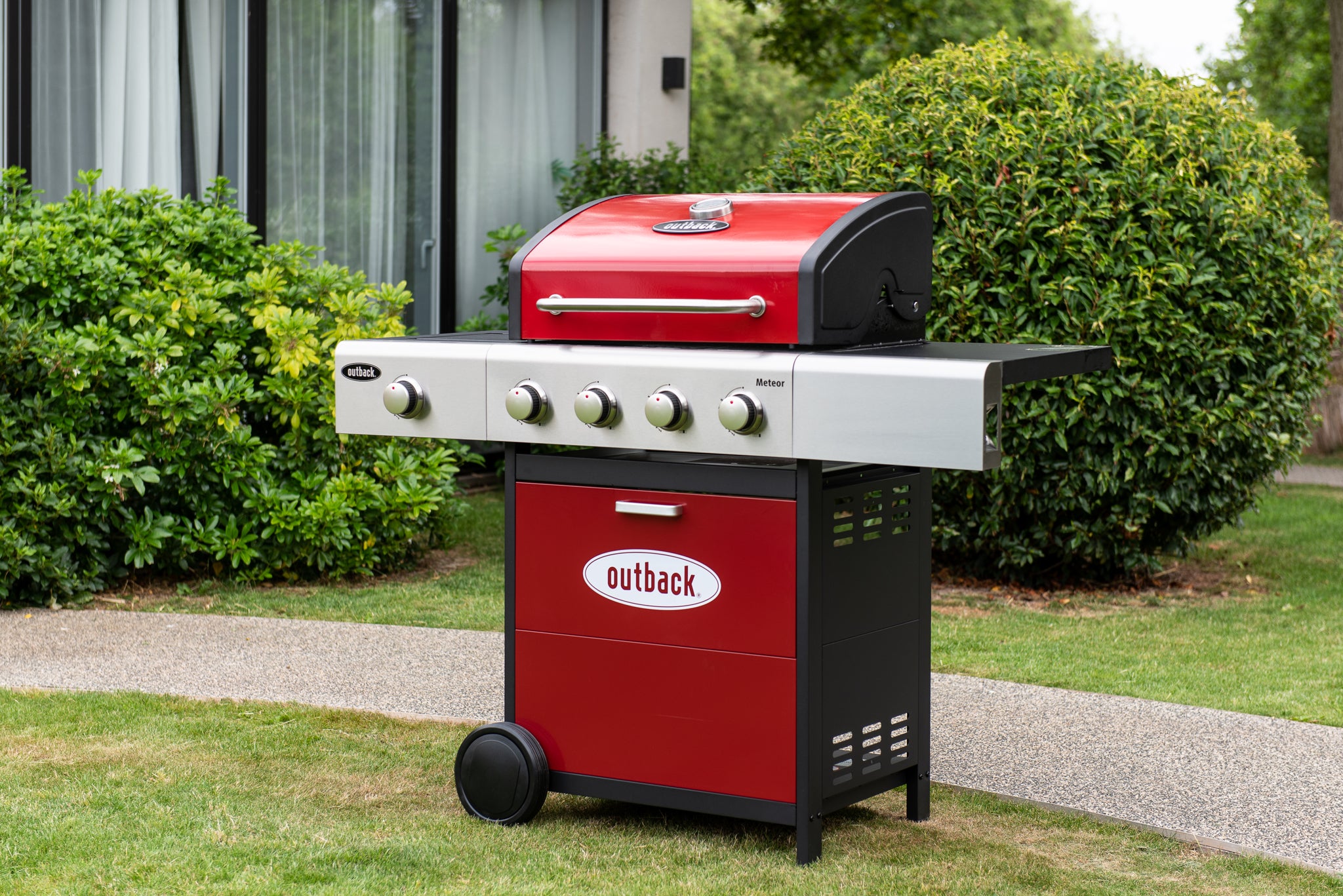 Outback Meteor 4 Burner Gas - www.onlinebraaishop.co.za