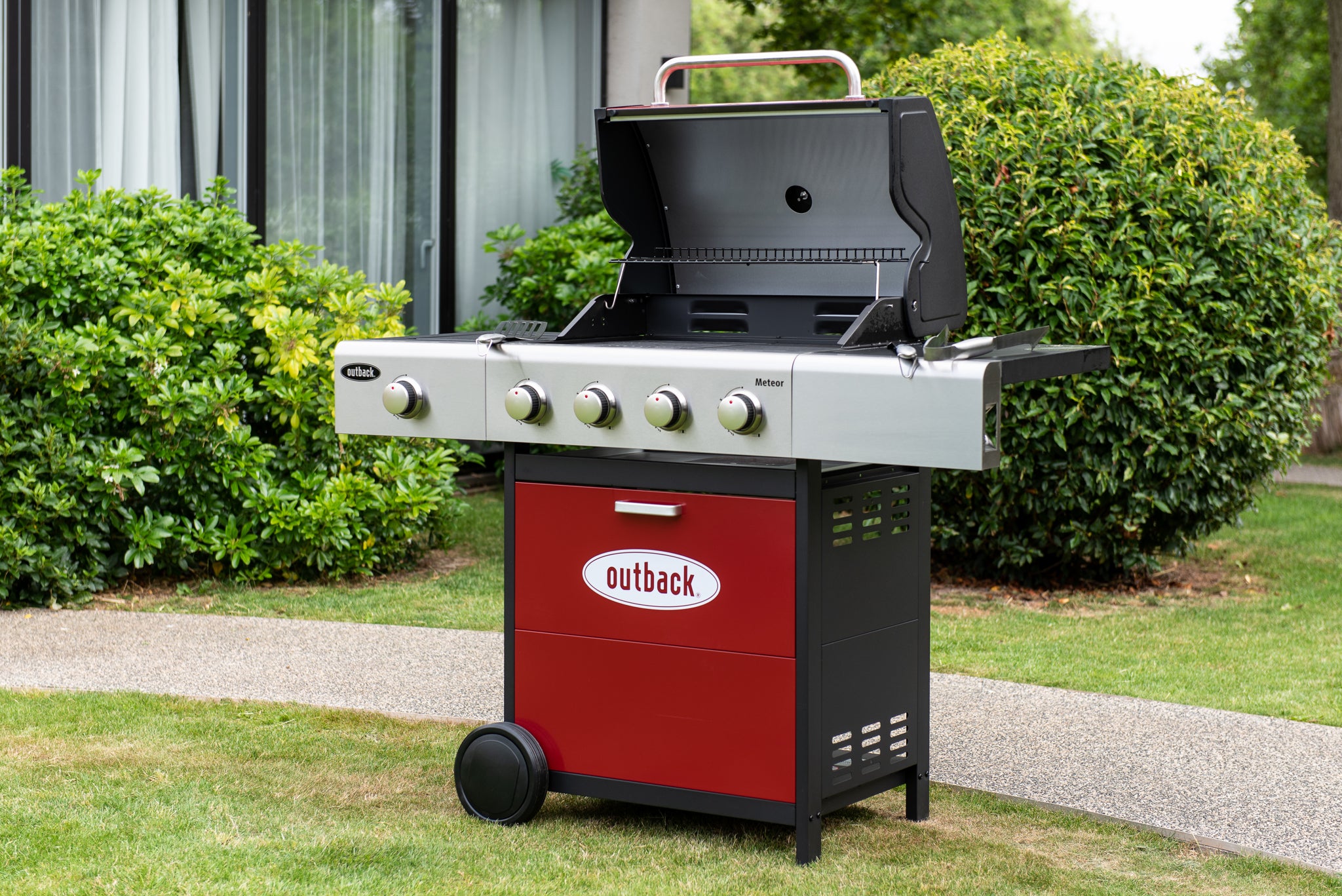 Outback Meteor 4 Burner Gas - www.onlinebraaishop.co.za