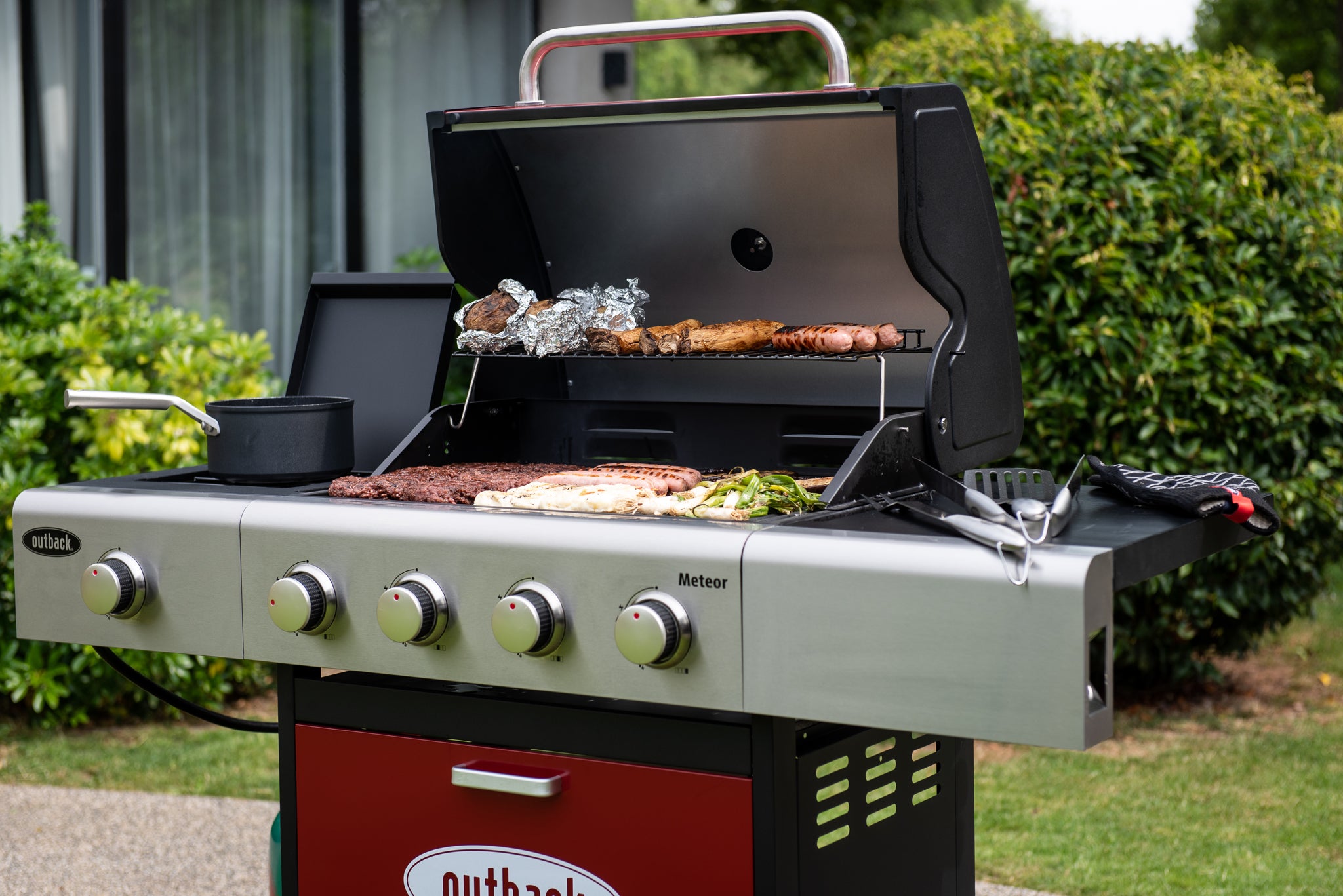 Outback Meteor 4 Burner Gas - www.onlinebraaishop.co.za
