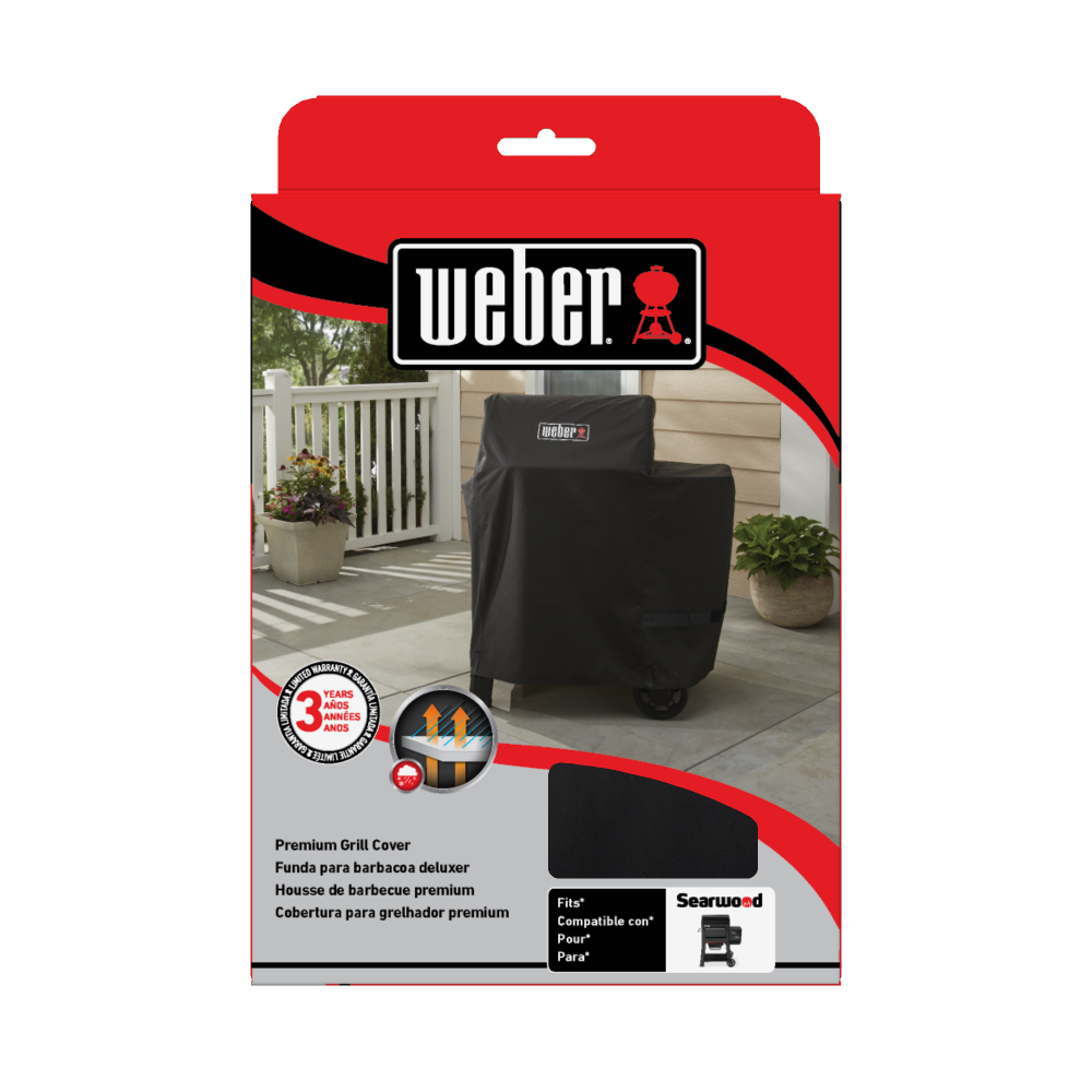 Weber Searwood 600 55cm Pellet Cover | 3400149 - Image 5