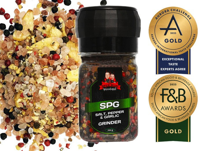 SPG Salt, Pepper & Garlic Grinder - www.onlinebraaishop.co.za