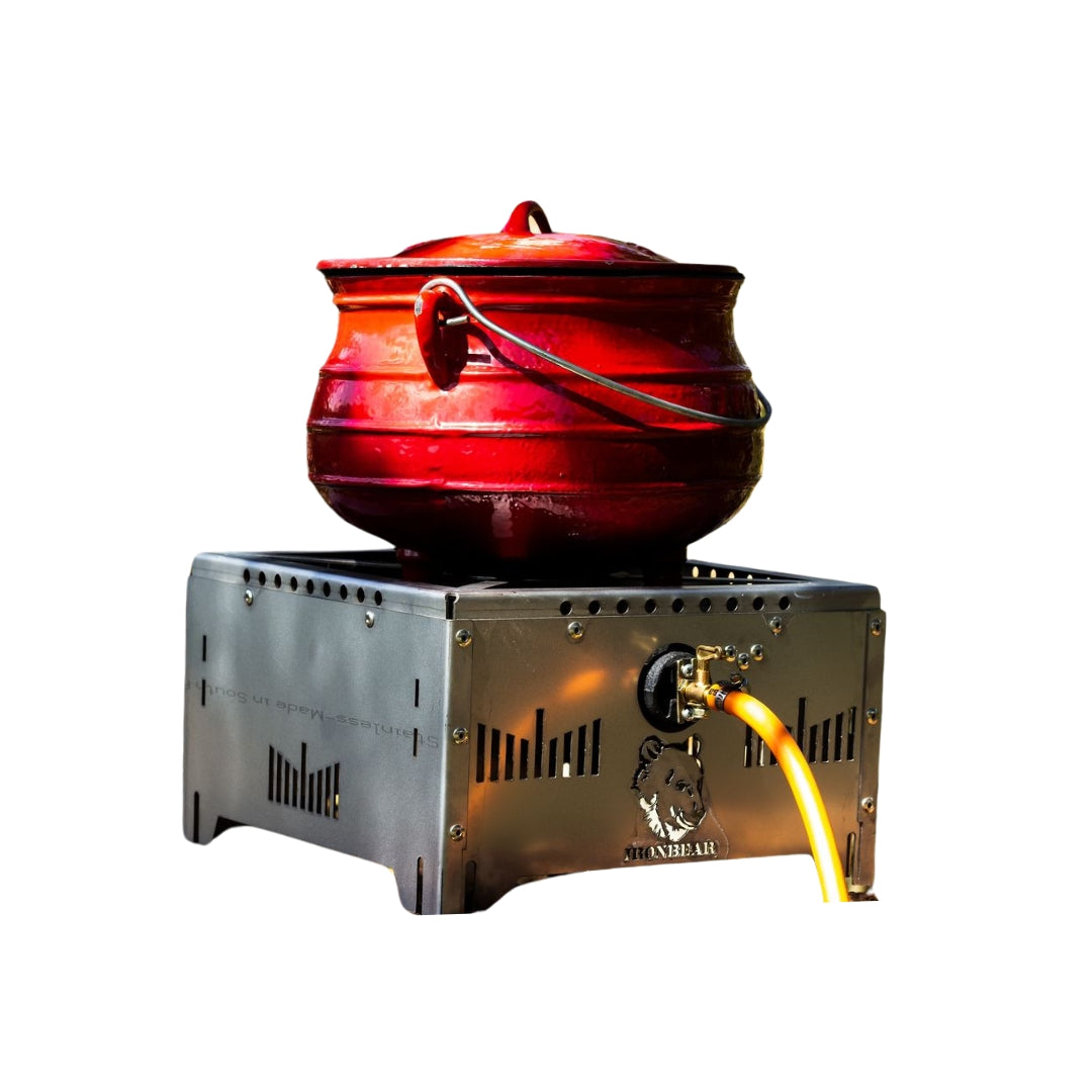 Gas Cooker 3CR12 Stainless Steel