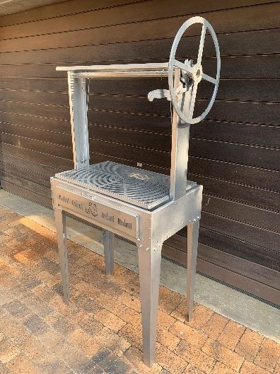 Santa Maria Braai Grill 3CR12 Stainless Steel - Image 3