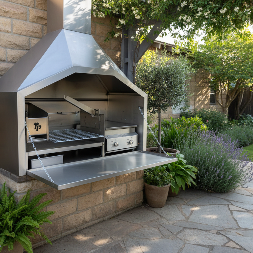 TP 1200 Freestanding Gas Combo Braai | TP20601